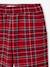 Pyjamas in sweatshirt fabric and flannel for girls red 