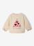 Baby girls' sweatshirt, shorts and tights set red 