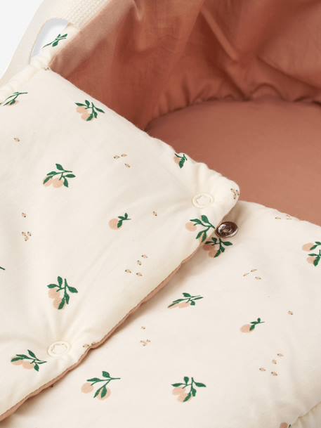 Printed doll carry cot LIEWOOD rose 