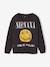 Nirvana sweatshirt for boys anthracite 