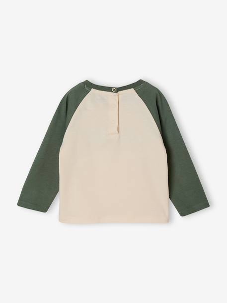 Long-sleeved T-shirt for baby boys vanilla 