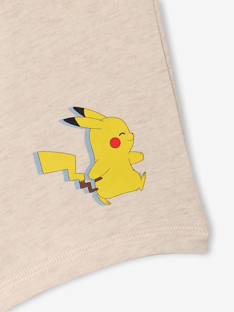 Pack of 5 Pokémon boxers for boys marl beige 