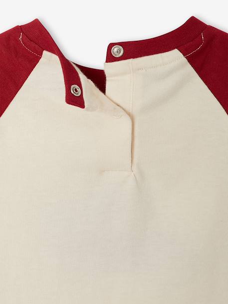 Long-sleeved T-shirt for baby boys red 