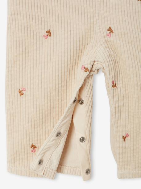 Dungarees for baby girls vanilla 