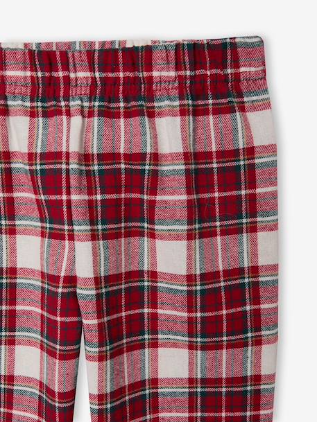 Velour pyjamas for girls red 