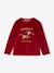 Velour pyjamas for girls red 