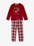 Velour pyjamas for girls red 