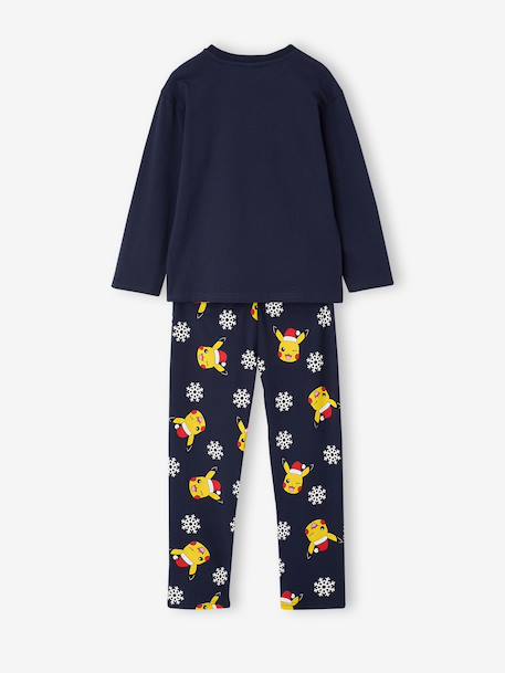 Pikachu Christmas pyjamas for boys navy blue 