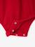 Jumpsuit and tights set for baby girls red 