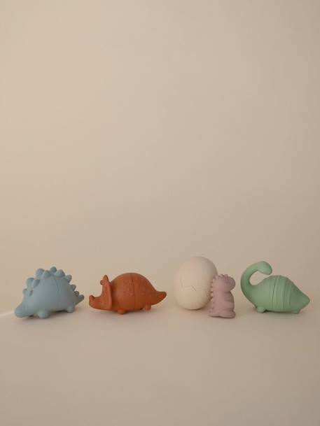 Set of 4 Sealife Bath Toys - MUSHIE green+light green+multicoloured 