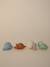 Set of 4 Sealife Bath Toys - MUSHIE green+light green+multicoloured 