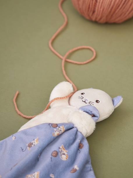 Cuddly Rabbit Toy - KALOO brown+green+violet+white 
