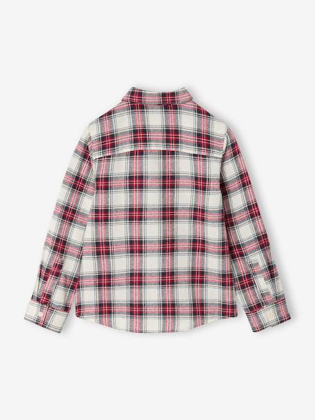 Shirt with bow tie for boys ecru 