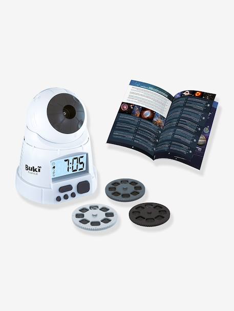 Space projector alarm clock BUKI white 