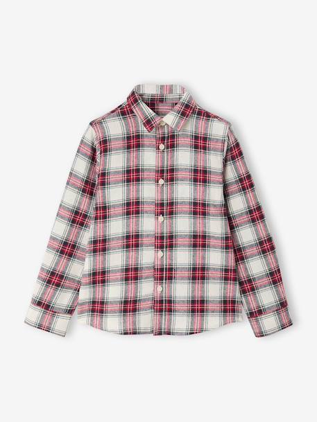 Shirt with bow tie for boys ecru 