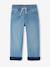 Wide-leg fleece-lined jeans for boys double stone 
