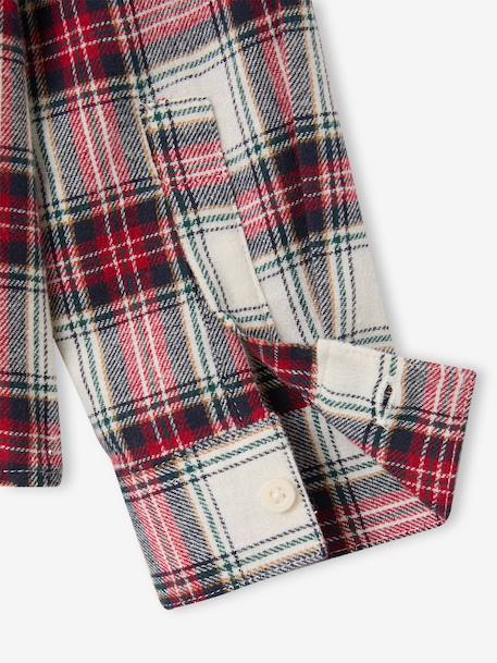Shirt with bow tie for boys ecru 