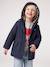 3-in-1 detachable parka for girls blush+navy blue 