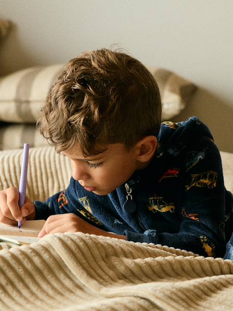 Pyjama all-in-one for boys navy blue 