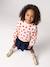 2-in-1-Effect Dress in Dual Fabric anthracite+navy blue+red 