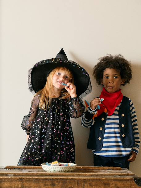 Halloween witch costume black 
