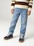 Straight Leg Jeans with Turn-Ups for Boys brut denim+stone 
