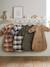 Car Special Baby Sleep Bag in Microfibre BEIGE MEDIUM SOLID+GREEN MEDIUM SOLID 