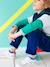 Trainers with Touch-Fastening Tab for Boys brown+Dark Blue 