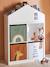 Set of 3 Storage Boxes, Tanzanie Green/Print 