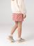 Short denim skirt for girls sweet pink 