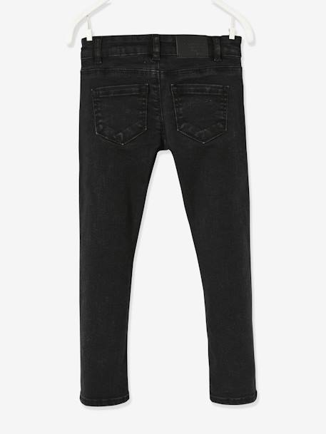 Slim jeans MorphologiK large hip for girls Washed Black 