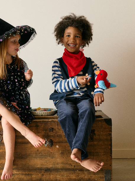Pirate costume for kids brown 
