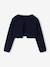Dress and cardigan set for girls navy blue 