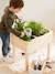 Wooden Square Vegetable Patch Beige 