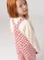 Dungarees in twill for girls sweet pink 