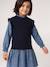 2-in-1 Dress for Girls navy blue 