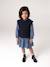 2-in-1 Dress for Girls navy blue 