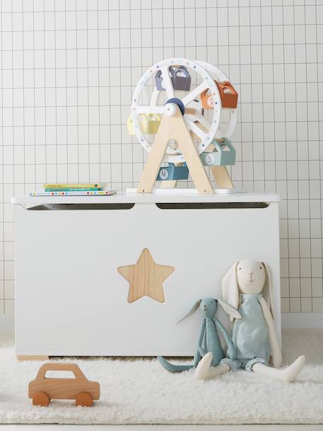 Toy Trunk, Sirius Theme Wood/White 