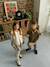 Sleeveless Sherpa Jacket for Girls blush+plum+vanilla 