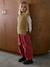 Fancy Sleeveless Jumper for Girls navy blue+olive 