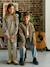 Corduroy long-sleeved shirt for boys taupe 