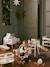 Wooden Bed with Legs for Dolls - FSC®100% Certified Wood/White 