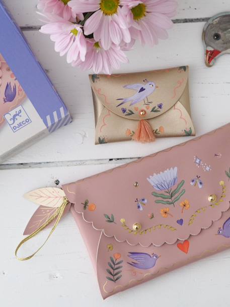 DIY make-your-own pouches 6+ DJECO violet 
