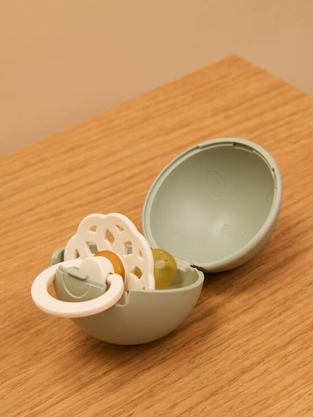 Mini dummy case BIBS beige+ecru+sage green 