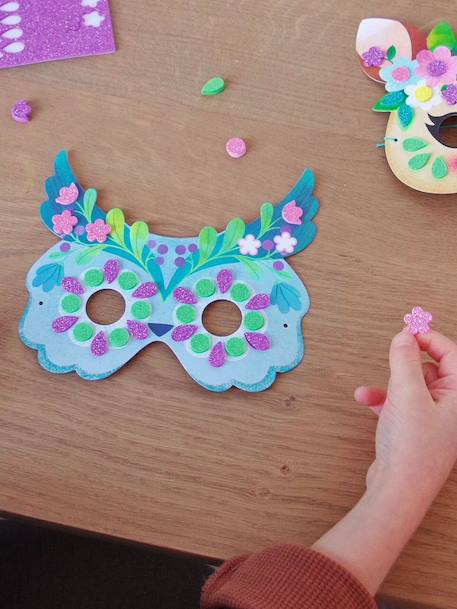Pack of 5 DIY animal masks DJECO rose 