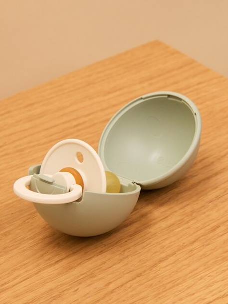 Colour dummy and mini case BIBS beige+ecru 