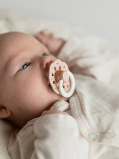 Pack of 2 Boheme night dummies BIBS blush 