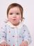 Baby pyjamas with heart print collar by PETIT BATEAU light blue 