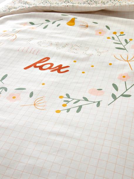 Duvet Cover for Babies, Little Flowers Theme White 