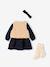 Dress set for baby girls navy blue 
